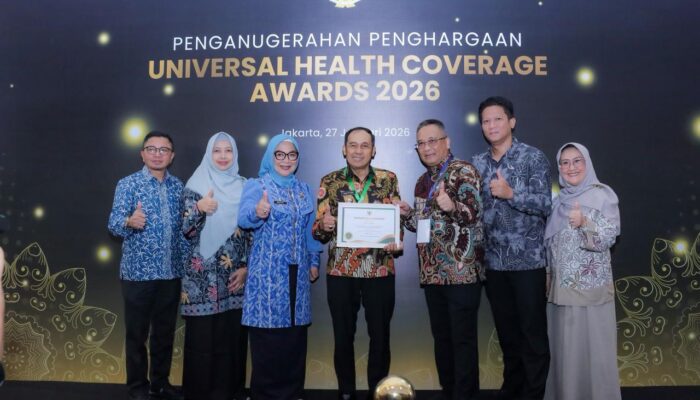Cimahi Raih UHC Awards 2026 Kategori Pratama, Cakupan JKN Capai 98,25 Persen