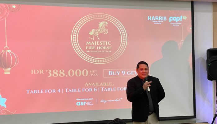 Meriahkan Tahun Baru Imlek, HARRIS POP! Festival Citylink Bandung Hadirkan Perayaan Penuh Warna Bertema “Majestic Fire Horse”