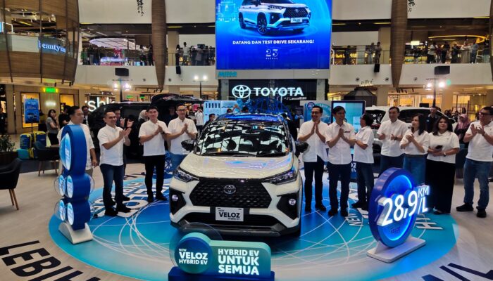 Toyota-Astra Motor Resmi Luncurkan New Veloz Hybrid EV di Indonesia