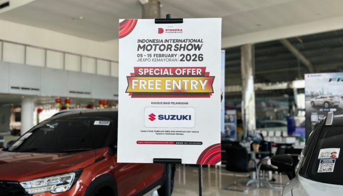 Suzuki Hadirkan Program Servis Berhadiah Tiket Gratis IIMS 2026