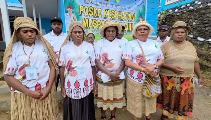 Pos Medis Dinkes Paniai Layani 3.035 Pasien di Muspasmee VIII Komopa