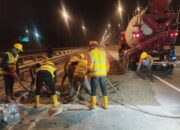 Guna Tingkatkan Kualitas Layanan Jalan Tol, Jasa Marga Lanjutkan Pemeliharaan Jalan di Ruas Tol Cipularang dan Padaleunyi