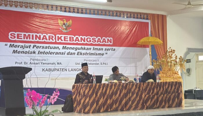 Seminar Kebangsaan di Langkat Angkat Tema Persatuan dan Penolakan Ekstremisme