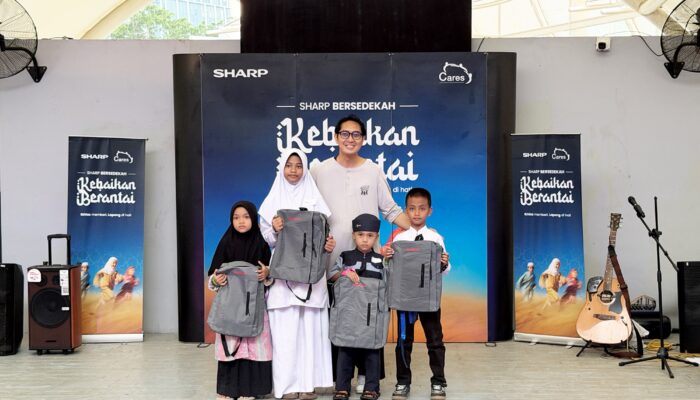Sharp Indonesia Perkuat Strategi Keberlanjutan dengan Kampanye #KebaikanBerantai