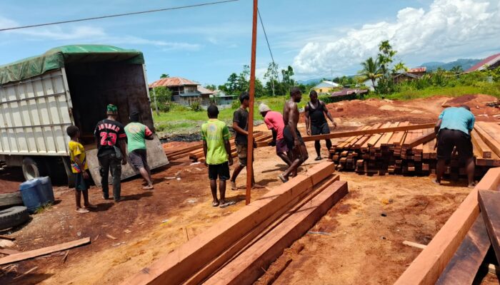 Pembangunan Rumah Pastori Jemaat Sejahtera Pougo Dimulai