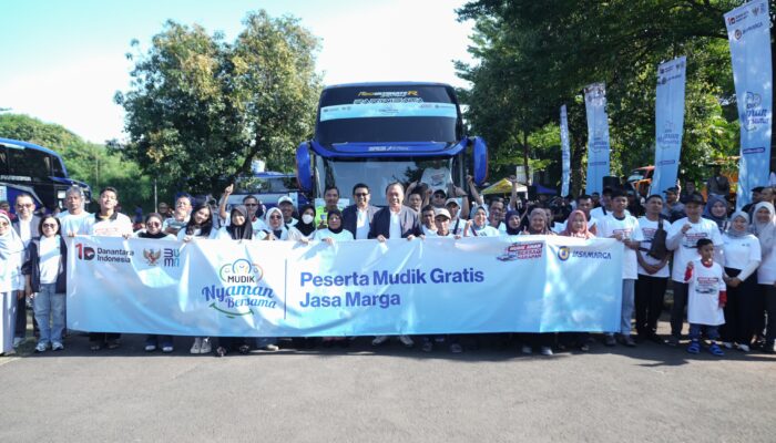 Mudik Aman, Berbagi Harapan: Jasa Marga Berangkatkan Sekitar 1.500 Peserta Mudik Gratis Lebih Awal dan Bertahap agar Distribusi Lalu Lintas Terjaga