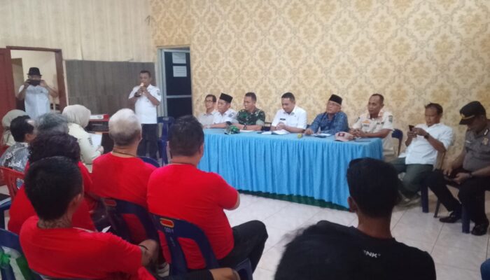 Mediasi Perdana Konflik Klenteng Thai Seng Hut Co dengan Warga Lingkungan 3 Binjai Barat