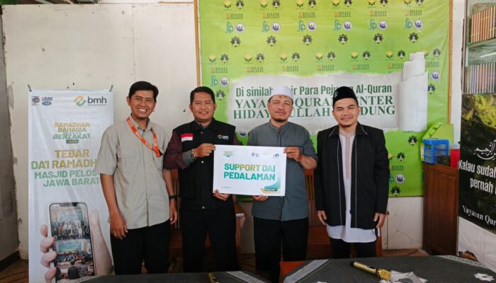 LAZNAS BMH Jabar Salurkan Bantuan Operasional untuk Dai Ramadhan di Masjid Pelosok Jawa Barat