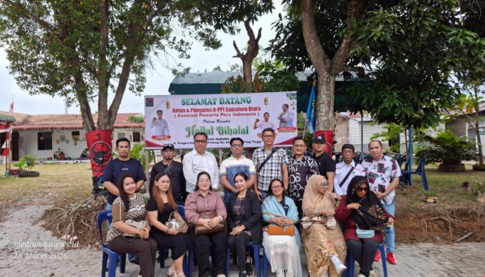 Halal Bihalal APPI Sumut Penuh Kehangatan di Tebing Tinggi
