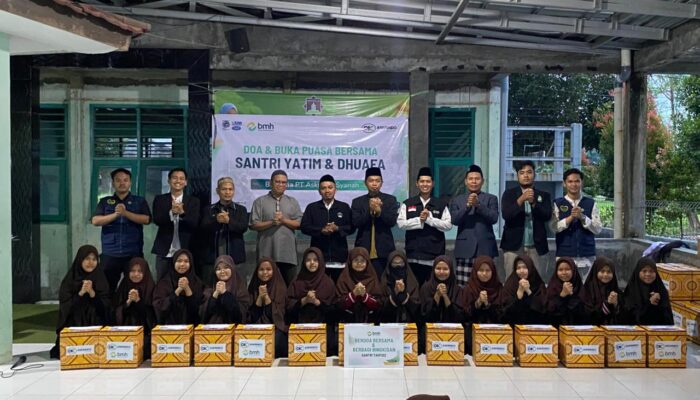 BMH Cirebon dan PT Askrindo Syariah Gelar Doa, Santunan dan Buka Puasa Bersama Santri Yatim dan Dhuafa