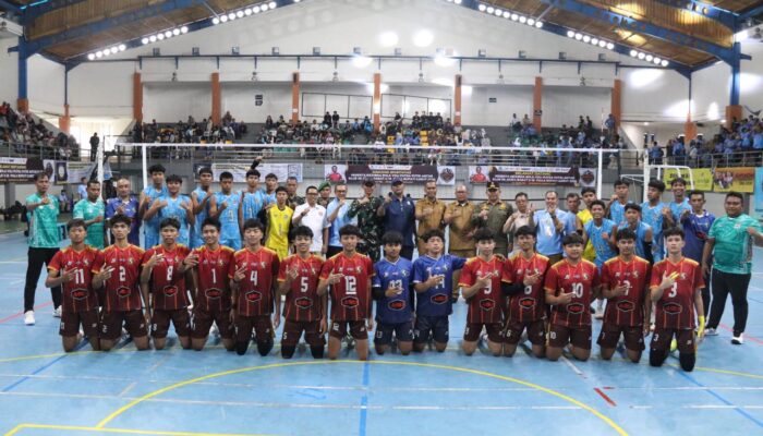 Dispora Garut Resmi Tutup Kejurda Bola Voli U-18 Jawa Barat, Tectona Raih Double Winner