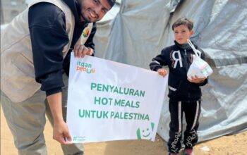 Itqan Peduli Salurkan Bantuan Hot Meals untuk Palestina