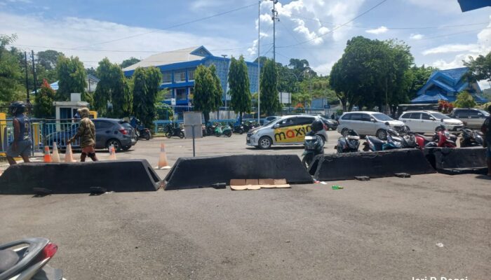 Kapal Gunung Dempo: Tujuan Sorong-Nabire Mencapai 600 Lebih Penumpanng, ini suasana Pelabuan Sorong.