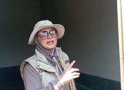 Bupati Citra Tinjau Pembangunan Rumah Untuk Penghuni Eks Pasar Wisata