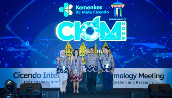 Rumah Sakit Mata Cicendo Gelar Cicendo International Ophthalmology Meeting (CIOM) 2026 untuk mendorong Inovasi, Kolaborasi, dan Penelitian