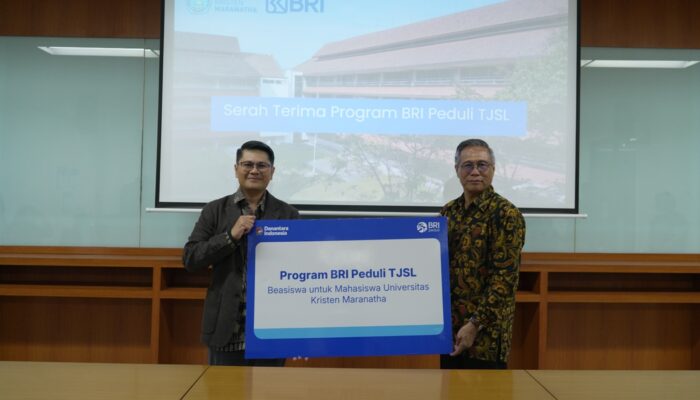 Wujudkan Kepedulian di Dunia Pendidikan, BRI Bandung Setiabudi Salurkan Beasiswa Rp 220 Juta ke Universitas Kristen Maranatha