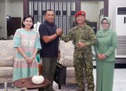 Dankodiklatad Terima Anjangsana Danpusdiklatpassus, Pererat Silaturahmi dan Pengabdian