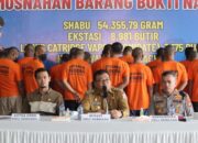 Polresta Deliserdang Musnahkan 89 Kg Sabu dalam 4 Bulan