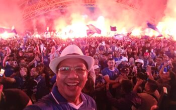 Ribuan Bobotoh Padati Dome Balerame, KDS Apresiasi Persib Hattrick Juara
