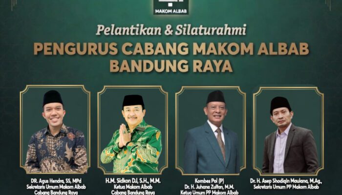 Sinergi Alumni Makam Albab: Sidkon Djampi Inisiasi Pelantikan di Gedung DPRD Jabar
