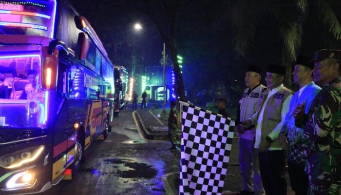 Sekda Lepas 389 Jamaah Haji Kloter 12 JKB Asal Kabupaten Tangerang