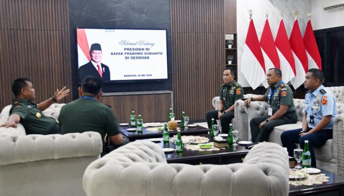 Dankodiklatad Hadiri Peresmian Museum dan Perpustakaan Seskoad serta Taklimat Presiden RI