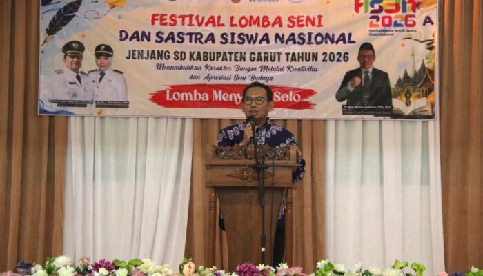 Buka FLS3N Jenjang SD 2026, Disdik Garut Jaring 371 Siswa Berbakat ke Tingkat Nasional