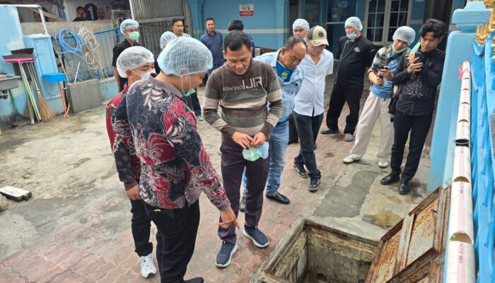 Ketum Rel MBG dan Azis Gagap Tinjau Dapur SPPG Sidorejo Medan Tembung