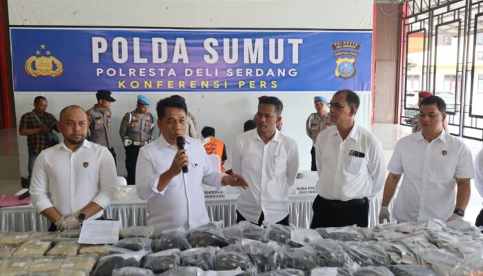Gagalkan Peredaran Narkoba Skala Besar, Kinerja Kapolresta Dan Katres Narkoba Polresta Deliserdang Banjir Apresiasi