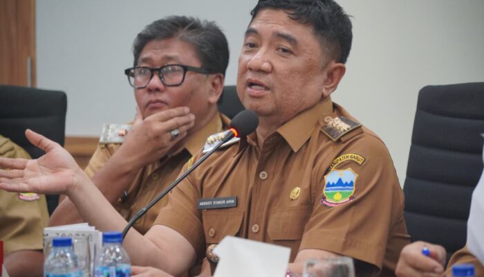 Perkuat Tata Kelola Desa, Bupati Garut Pimpin Rakor Bersama APDESI se-Kabupaten Garut