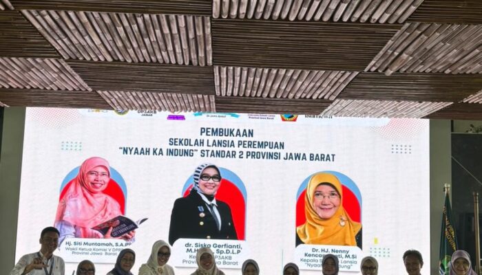 Komisi V DPRD Jabar Dukung Program Sekolah Lansia Perempuan Nyaah Ka Indung