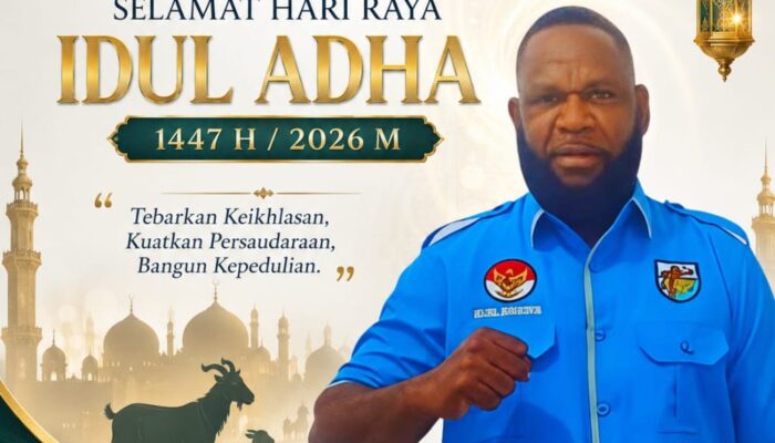 Dewan Pimpinan Daerah (DPD) II Komite Nasional Pemuda Indonesia (KNPI) Sampaikan Selamat Idul Adha 1447 H/2026