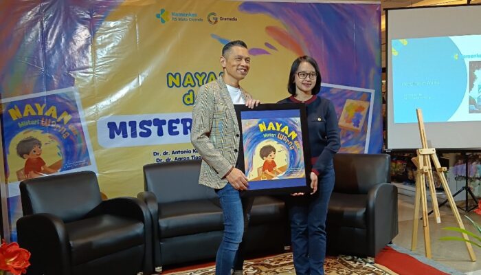 RS Mata Cicendo Luncurkan Buku “NAYAN dan Misteri Warna”, Edukasi Dini Buta Warna Melalui Literasi