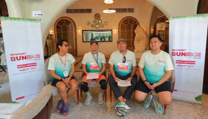 Sharp Indonesia Rayakan 56 Tahun dengan “Run for the Future” 6.0K Fun Run
