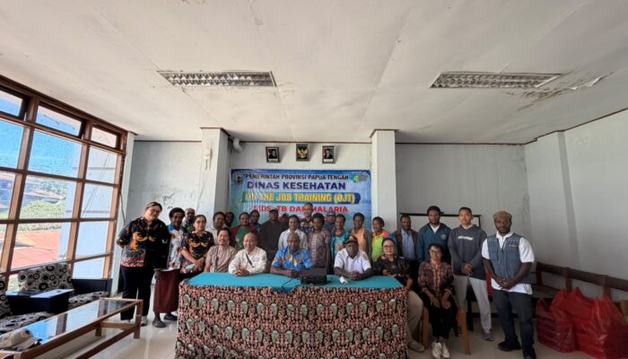 Dinas Kesehatan Pemprov  Papua Tengah Gelar OJT ATM di Puskesmas Enarotali