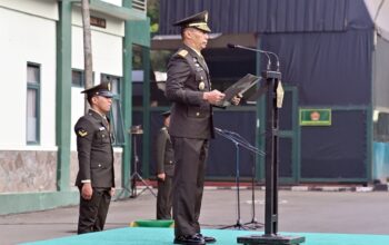 Wadan Kodiklatad Pimpin Upacara Hari Lahir Pancasila 2026, Tegaskan Implementasi Nilai-Nilai Pancasila dalam Pengabdian