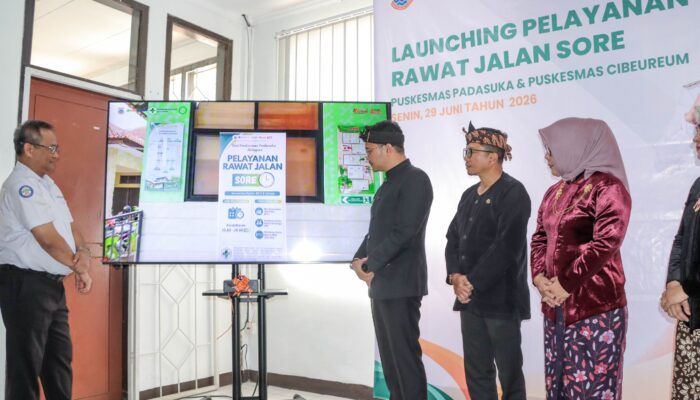 Cimahi Luncurkan Layanan Rawat Jalan Sore di Seluruh Kecamatan