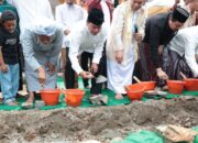 Bupati Tangerang Letakkan Batu Pertama Perluasan Maqbaroh Kasepuhan Al-Istiqlaliyyah Cilongok