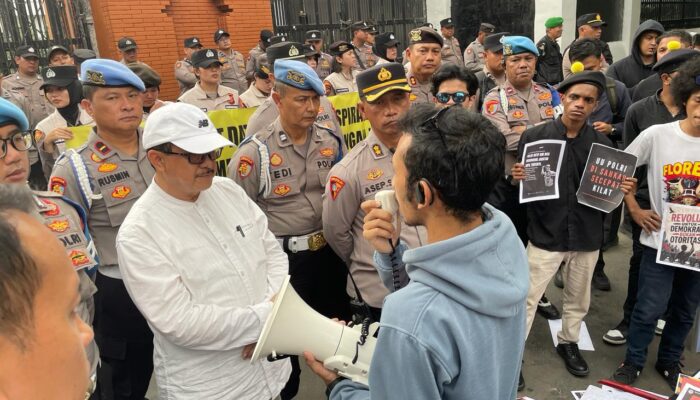 PMKRI dan AMP Gelar Aksi di DPRD Jabar, Sidkon Djampi Siap Sampaikan Aspirasi ke Pusat