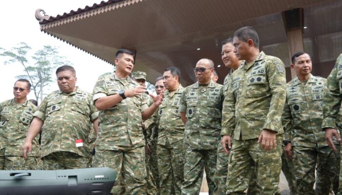 Perkuat Sinergi Opsgab TNI, Wadankodiklatad Hadiri Gladi Model Tri Matra