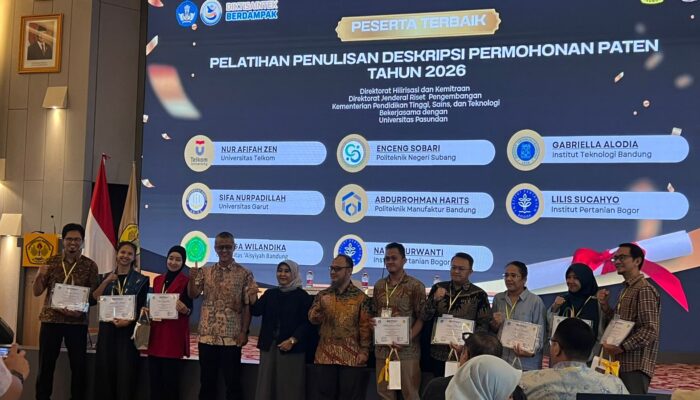 Dosen Unisa Bandung Jadi Peserta Terbaik Pada Pelatihan Penulisan Deskripsi Paten 2026