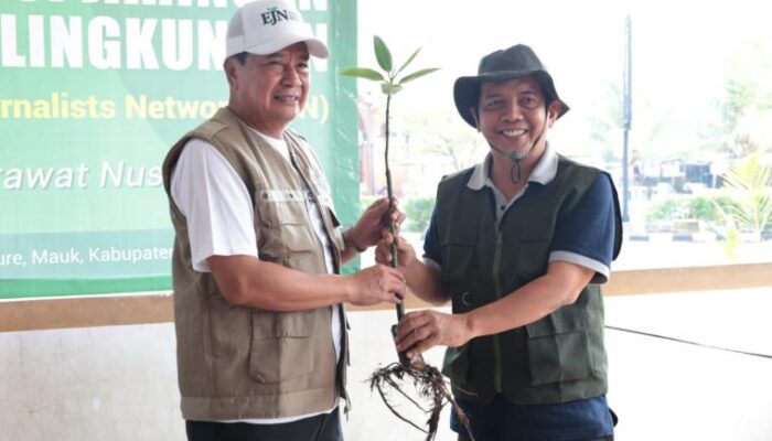 Tanam 10.000 Mangrove di Mauk, Bupati Tangerang Apresiasi Kolaborasi Jurnalis Peduli Lingkungan dan Dunia Usaha