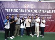 Bupati Garut Tinjau Langsung Tes Fisik Atlet Porprov 2026