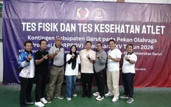 Bupati Garut Tinjau Langsung Tes Fisik Atlet Porprov 2026