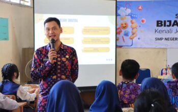 Cegah Dampak Negatif, Diskominfo Edukasi Literasi Digital ke Sekolah