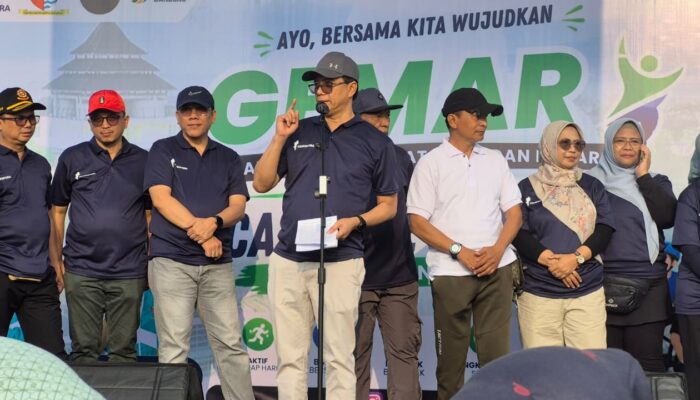 Gerakan Masyarakat Aktif dan Bugar di Lokasi Car Free Day Kabupaten Bandung Tahun 2026