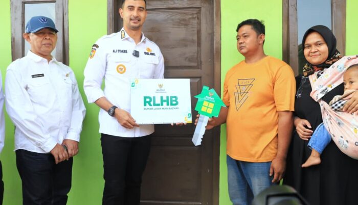 Ali Syakieb: Rumah Layak Huni Baznas Bukti Zakat Hadir untuk Masyarakat