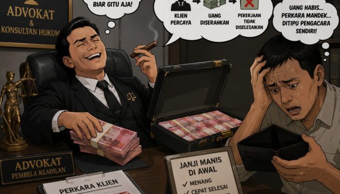 Oknum Advokat di Medan Coreng Profesi Mulia: Cari Untung Dua Kaki, Peras Klien dan Lawan!
