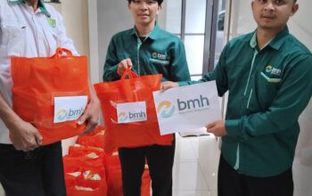 LAZNAS BMH Perwakilan Jawa Barat Salurkan Bingkisan Santunan Yatim Melalui Kanwil Kemenag Jabar