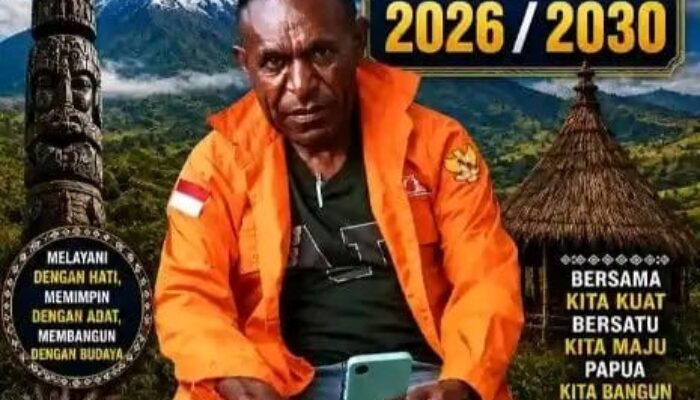 Dua Tokoh Adat Maju Sebagai Calon Kepala Suku Besar Kabupaten Paniai Periode 2026-2030, Utusan Dari Distrik Topiyai